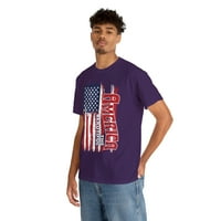 Amerika Prekrasna košulja, patriotska majica, 4. jula Muška majica
