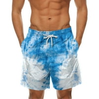 HHEI_K Hlače za muškarce Modni muški navijački havajska plaža Fit Sport Casual Hotsa hlače