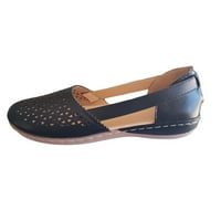 Lacyhop ženske ljetne šuplje sandale prozračne klizanje na casual plažnim cipelama