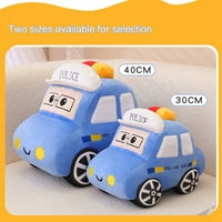 Eyicmarn Cartoon Car Push Luck, slatka mekana prenosiva punjena igračka za rođendan za djecu odrasli