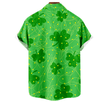 Dan St.Patrick muške majice muške majice Vintage Prozračno meki casual kratkih rukava za zabavu