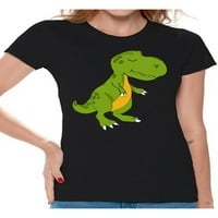 Newkward Styles Dinosaur Thirt Tyrannosaurus RE majice za žene Tyrannosaurus Re majica Dupove Životinjske