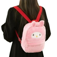 Anime Sanrio Plish ruksak Kawaii Hello Kitty Kuromi Mymelody CinnaMoRoll Veliki kapacitet mekane punjene