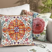 Boho jastuk pokriva tepih uzorka ukrasni jastuk retro hrđe cvjetni bacanje jastuk navlake posteljina