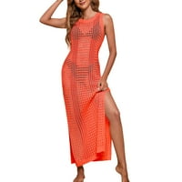 Nova šuplja haljina za plažu Ženska kupaći kostimi Bikini prikriva boju prilagodljiva