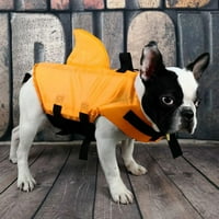 Shark pseći jaknu Sigurnosna odjeća Ljetna pasa plivajuća odjeća