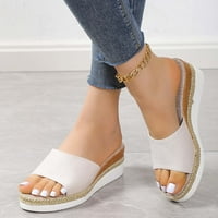 Jsaierl platforme sandale za žene Ležerne prilike, ljetne modne ležerne papuče Otvorene nožne cipele
