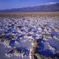 Kalifornija, Nacionalni park Death Valley. Planine i pustinja s nedavnom kišom. Poster Print Jaynes