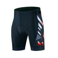 Aoanydony Muške biciklističke kratke hlače Tri džepa Ljetna profesionalna sportska odjeća za cestovnu odjeću Tip XL