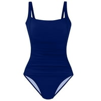 Ženski vintage podstavljeni gurnuti jedan kupaći kostimi Tržni upravljački odijelo plus size kupaći