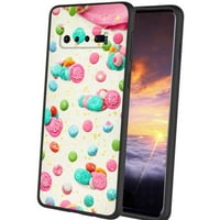 Kompatibilan sa Samsung Galaxy S10 + Plus futrolom za telefon, slatkiši - Case CASE silikon zaštitni