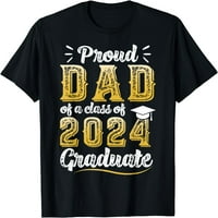 Ponosan tata klase diplomske majice visoke majice
