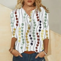 Ženska majica bluza Moda Summer Spring Spring rupci za bluzu bluza Žene Ležerne prilike za svakodnevne