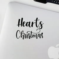 Prozirne naljepnice naljepnica od srca božićne slike vodootpornih vinilnih naljepnica za laptop telefon