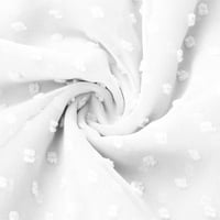 Ženska casual košulja haljina ljetna casual maxi haljina boemijska cvjetna vrata kratkih rukava s kratkim rukavima na plaži s dugim ljuljačkama odijevanje Business haljina bijela xl