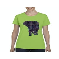 Ženska majica kratki rukav - slon