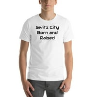 3xl Switz City Rođen i uzdignuta pamučna majica kratkih rukava po nedefiniranim poklonima
