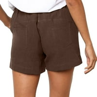 Ženske zveške kratke hlače Ljetni trendi atletske kratke hlače Ležerne prilike za utovarivača visokog