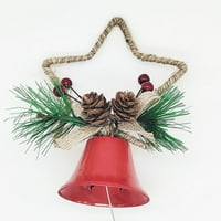 HGW Početna Dekor Božićno zvono ukras privjesak Božićno ukrašavanje stabla Privjesak Božićno zvono