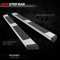 Board za trčanje od nehrđajućeg čelika 5 Side Step Nerf Bar za 04- Ford F ext taksi 13