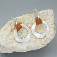 Nepravilan ur parne parnegetrijske neregularne ušna ušne modne naušnice ukrasni nakit za uho za ženu
