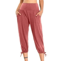 MAFYTYTPR Capris hlače za žene plus veličine na prodaju Ženske joga hlače labavi trening dukseri udobni