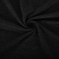 Ženski vrhovi Ženska ljetna moda Solid Boja ruffle rukava kratki rukav TOP T-majica s kratkim i nježnim
