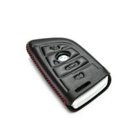 Vitodeco kože SMAR ključ FOB futrola kompatibilan sa BMW 2, 3, 5, 6, 7, serija, X1, X3, X4, X5, X6,