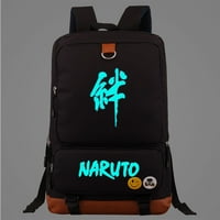 Raksak za kvadrat Bzdaisy Naruto - veliki kapacitet, više džepova, uklapa se 15 '' laptop unise za djecu