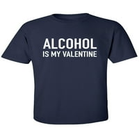 Alkohol je moja majica za kratku rukavu za valentinu