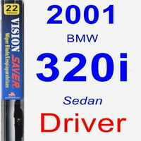 BMW 320i Očim vozača brisača - Vision Saver