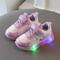Fattazi Light up cipele za djevojčice Toddler LED hodanje patike djevojke Kidske tenisice Djeca djeca