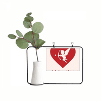 Obožavajte vas crveni valentinovo metalni okvir za slike CERAC vazni dekor