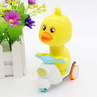 Pritisnite PUNK stražnji automobil Slatka mala žuta patka inercija kontrola Model za djecu Obrazovna igračka