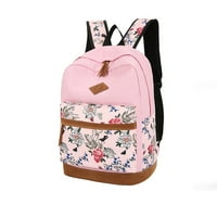 Ruksak Suncoda Leisure Tri seta, ruksak ruksaka velikog kapaciteta, cvjetni ruksak, djevojka ruksaka