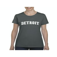 Normalno je dosadno - ženska majica kratki rukav, do žena veličine 3xl - Detroit