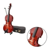 Mini muzički instrumentni model zanata za violini Desktop ukras Fotografija rekviziti smeđa
