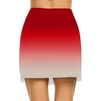 Miayilima suknja za žene Ležerne prilike čvrste teniske suknje Yoga Sport Active suknje Hlače Veličina suknje xxl