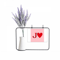 Love Jack Heart J poker umjetna karta za flaše za flaše za cvijeće lavande