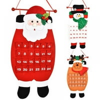 Privjesak za božićne drvve, kalendar odbrojavanja božićnja viseći božićne ukrase