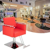 YUCUREM HC197R Square Base Boutique Frizerski salon Specijalna frizerska stolica Beauty Stolica Red-93068322