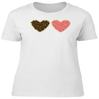Oblik medenjaka od srčanih majica žena -Image by Shutterstock, ženska XX-velika