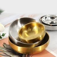 Bowl od nehrđajućeg čelika dvo-zidana izolirana zdjela za rižu toplotne izolacije