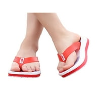 Daefulne ženske dundne sandale platforme klizne klizanje na flip flops comfort ljetne plažne cipele
