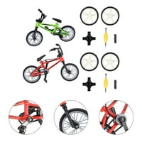Setovi mini bicikl za bicikl za prste aluminijski legura bicikl za bicikl za prste igračke stočne stočne