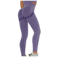 Ženske visokog struka bešavne joge hlače za mršavljenje plijen za mršavljenje vježbanje trčanja mršave