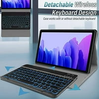 Torbica za tastaturu za Samsung Galaxy A 10,4 , boolosne boje pozadinsko osvjetljenje magnetno odvojiva