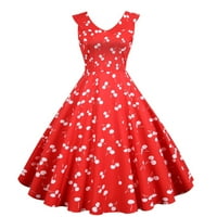 Ženske mini haljine haljine žena 1950-ih Strana maturalna haljina Ženska haljina za ženska haljina bez