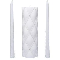 Codllyne 11.5 Visoka belog vjenčanih svijeća za svijeće. Izvrsna za vjenčanja posebna događanja i hitna