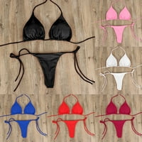 Ženski bandeau zavoj bikini set push-up brazilski kupaći kostimi od plaže kupaći kostim dvodijelni seksi